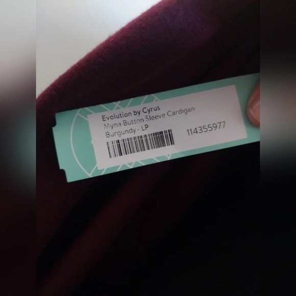 Evolution by Cyrus Myna button sleeve Cardigan Sweater lightweight LP Stitch Fix - Picture 8 of 8